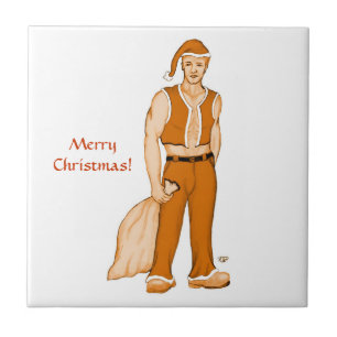 Carreau Le nouveau Père Noël - Joyeux Noël !