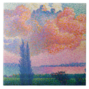 Carreau Le nuage rose, tableau de Henri-Edmond Cross