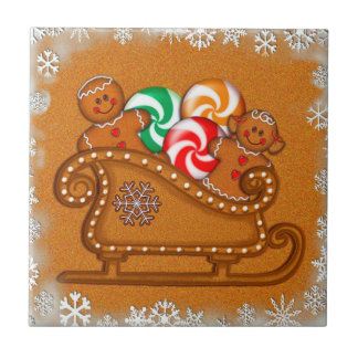 Carreau Le PAIN D'ÉPICE BADINE SLEIGH et des BISCUITS par