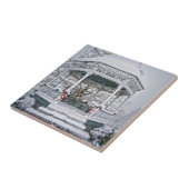 Carreau Le palais de justice Gazebo dans la neige (Côté)