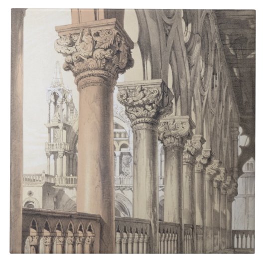 Carreau Le palais ducal, capitales de la Renaissance du (Devant)