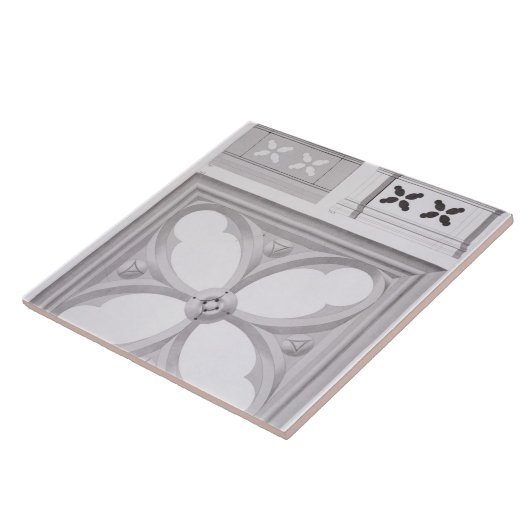 Carreau Le palais ducal, compartiments de BAL du sud (Côté)