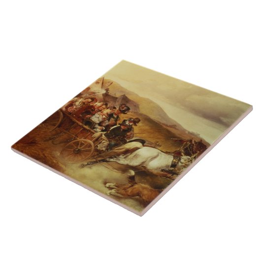 Carreau Le panier Mariage (Côté)