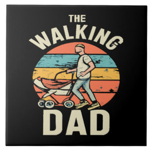 Carreau le papa qui marche