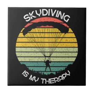 Carreau Le parachutisme est ma thérapie