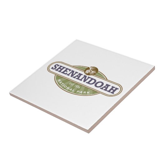 Carreau Le Parc national de Shenandoah (Côté)