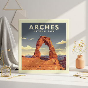 Carreau Le Parc national vintage Arches