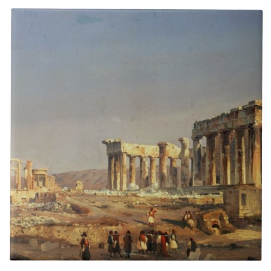 Carreau Le parthenon, 1863 (Devant)