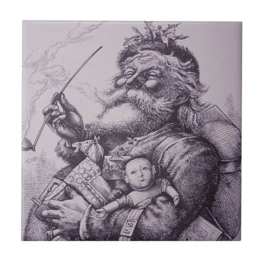 Carreau Le père noël (Devant)