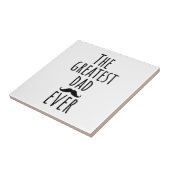 Carreau Le Plus Grand Père Jamais Avec Moustache (Côté)