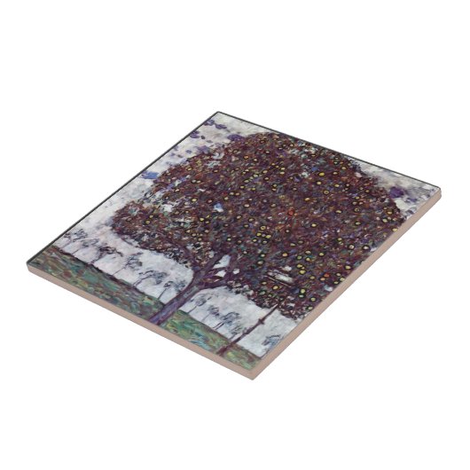 Carreau Le pommier Par Gustav Klimt (Côté)