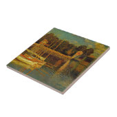 Carreau Le Pont à Argenteuil par Claude Monet (Côté)