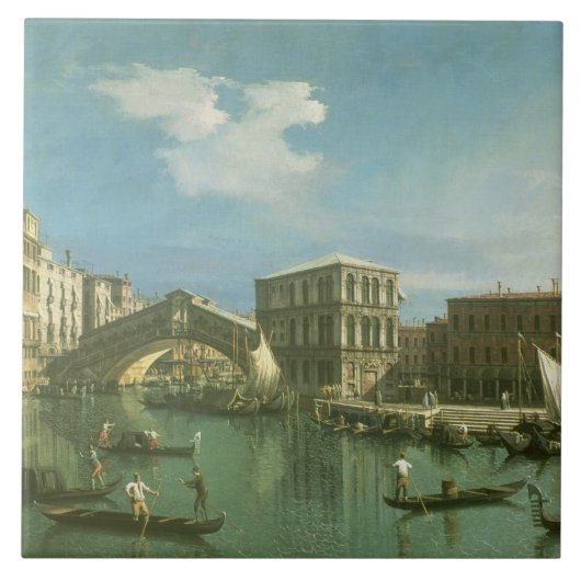 Carreau Le pont de Rialto, Venise (Devant)