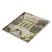 Carreau Le pont en temple, dépôt d'Ackermann du 'de (Côté)