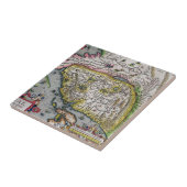 Carreau Le premier atlas occidental Chine | 1584 (Côté)