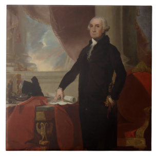 Carreau Le président américain George Washington Lansdowne