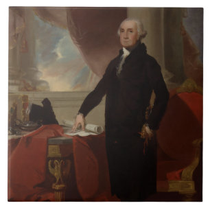 Carreau Le président américain George Washington Lansdowne