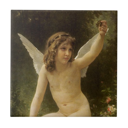 Carreau Le Prisonnier (Le Captif) par Bouguereau (Devant)
