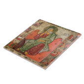 Carreau Le prophète Élijah, école de Pskov (panneau) (Côté)