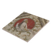 Carreau Le prophète Habakkuk, du d'Annunciazi de bungalow (Côté)