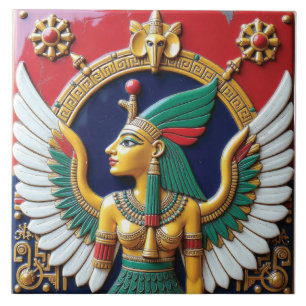 Carreau Le règne doré de Nephthys