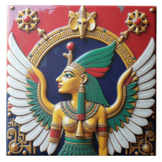 Carreau Le règne doré de Nephthys (Devant)