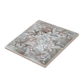 Carreau Le Repro Faux Relief Majolica, le Repro Faux Flora (Côté)
