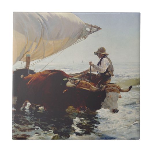 Carreau Le Retour de la pêche (Devant)