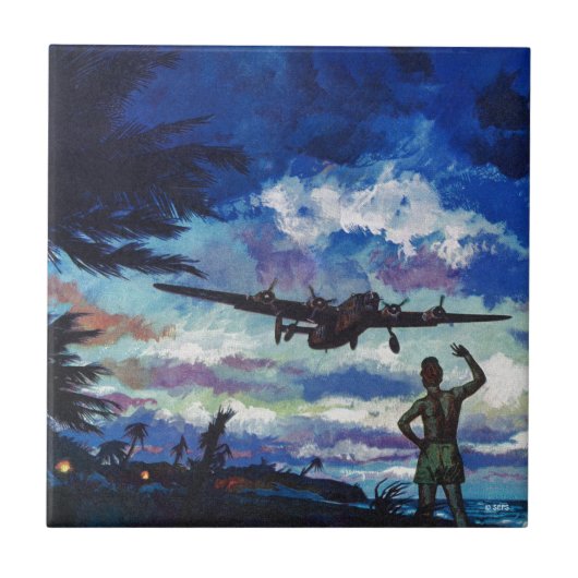 Carreau Le retour du guerrier (Devant)