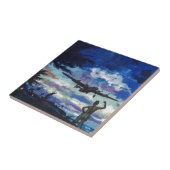 Carreau Le retour du guerrier (Côté)