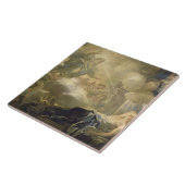 Carreau Le rêve de Solomon, c.1693 (huile sur la toile) (Côté)