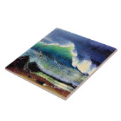 Carreau Le rivage de la mer Turquoise (Côté)