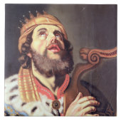 Carreau Le Roi David (panneau) (Devant)