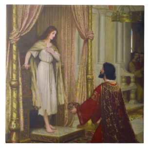 Carreau Le roi et la mendiante