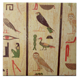 Carreau Le sarcophage du détail o de Psamtik I (664-610