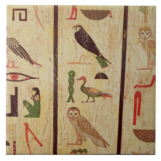 Carreau Le sarcophage du détail o de Psamtik I (664-610 (Devant)