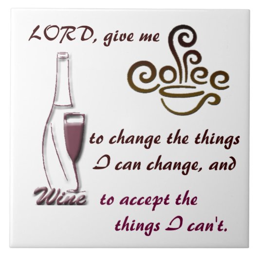 Carreau Le seigneur, me donnent le café…. (Devant)