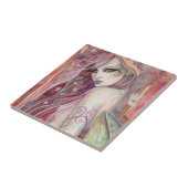 Carreau Le Shy Flirt Art Fairy Imaginaire Moderne (Côté)