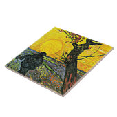 Carreau Le Sower, tableau d'art de Vincent van Gogh (Côté)