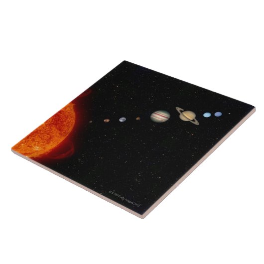 Carreau Le système solaire 2 (Côté)