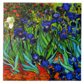 Carreau Le tableau de Van Gogh, Irises (Devant)