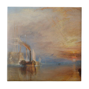 Carreau Le Temeraire Tourner Sunset Seascape