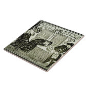 Carreau Le "temps est, temps était", copie d'une (Côté)