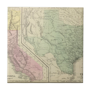 Carreau Le Texas, la Californie