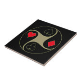 Carreau Le tisonnier adapte à la tuile (Côté)