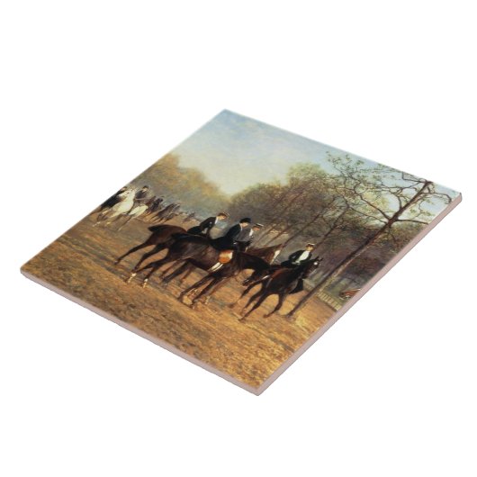 Carreau Le tour de matin, rangée putréfiée, Hyde Park, (Côté)