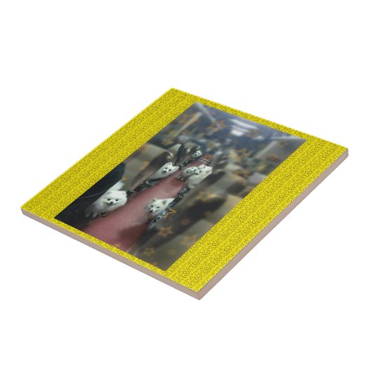 Carreau Le train à chiens (Côté)