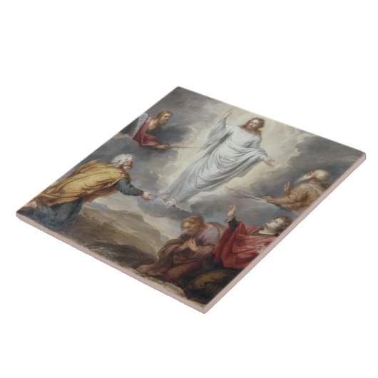 Carreau Le Transfiguration (huile sur le cuivre) (Côté)