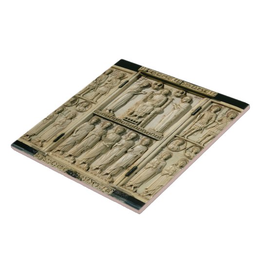 Carreau Le triptyque de Harbaville dépeignant le Christ (Côté)