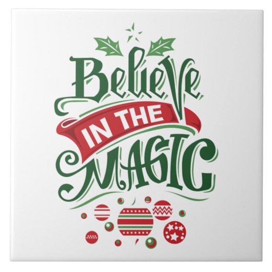 Carreau Le Typographe du Magic Christmas (Devant)